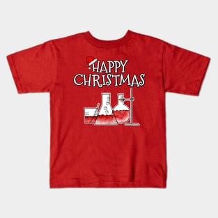 Christmas Chemistry Teacher School Science Xmas 2022 Kids T-Shirt